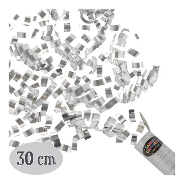 Gümüş Renk Konfeti 30 Cm