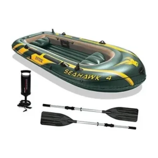 Intex Seahawk 4 68351 351x145x48 cm 4 Kişilik Şişme Bot Seti
