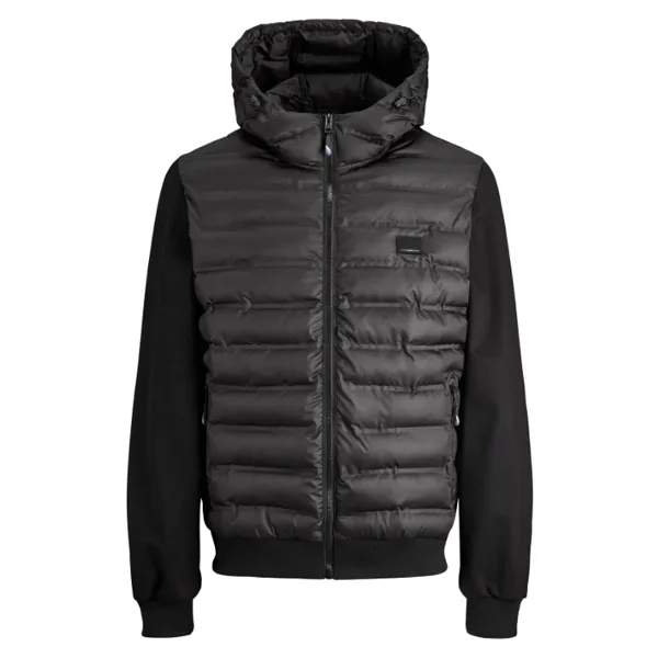 Jack & Jones JPRBLUALVES HYBRID Erkek Siyah Ceket