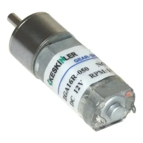 KGA-16 12V 1500Rpm Redüktörlü Dc Motor