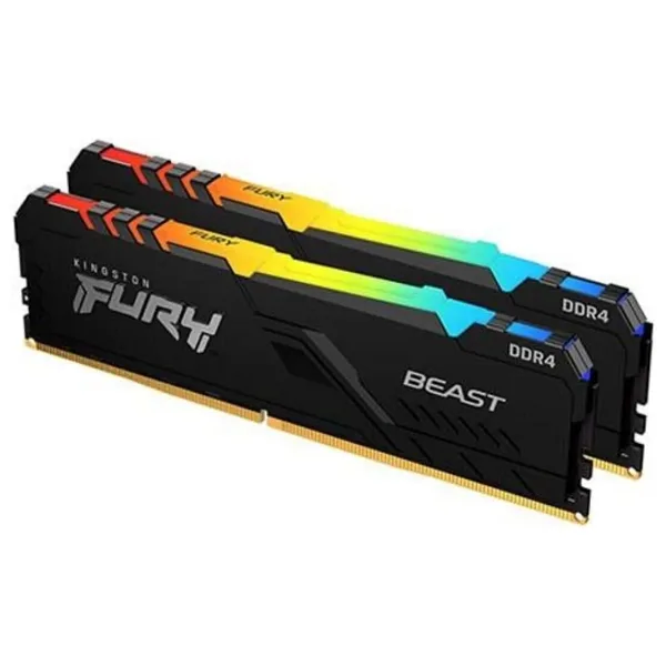 Kingston Fury Beast RGB 16 GB (2x8) 3200 MHz CL16 KF432C16BBAK2/16 DDR4 Ram