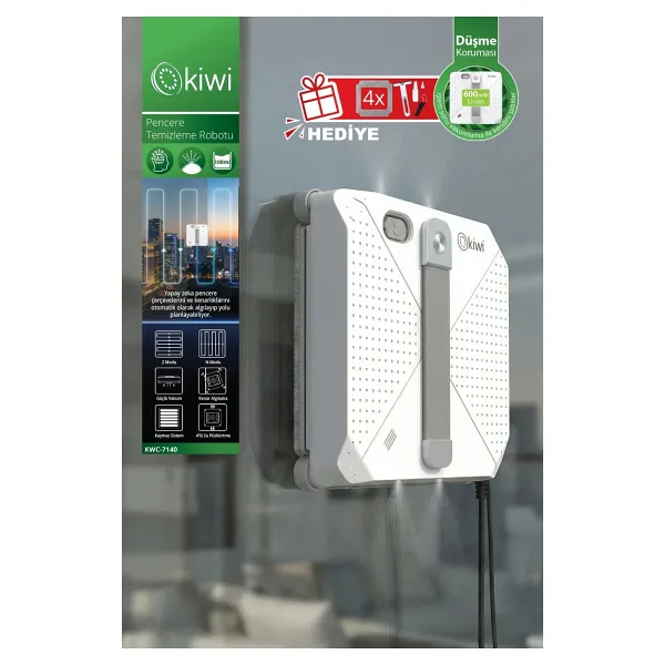 Kiwi KWC-7140 Cam Silme Robotu
