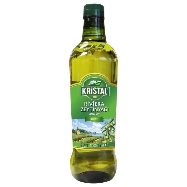 Kristal Riviera Zeytinyağı 1 lt Cam