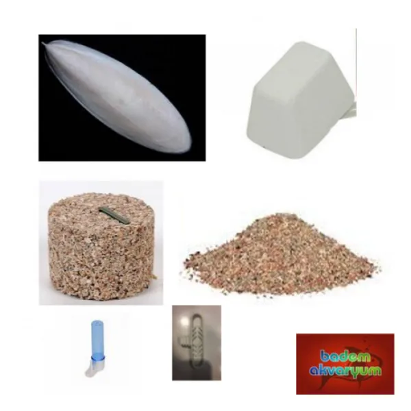 Kuş Kafesi Ana İhtiyaç Seti Gaga Taşı Kalamar Kemik Mineral Blok