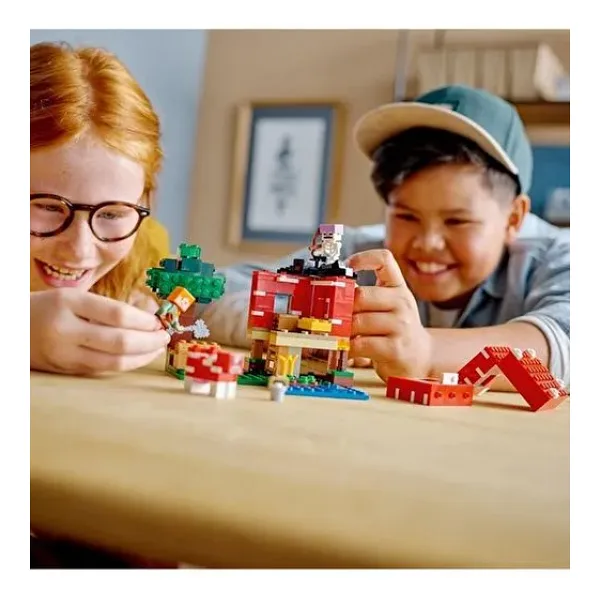 Lego 21179 Minecraft Mantar Evi