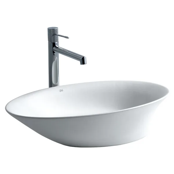 Lena EH-4610MB Tezgah Üstü Porselen Lavabo