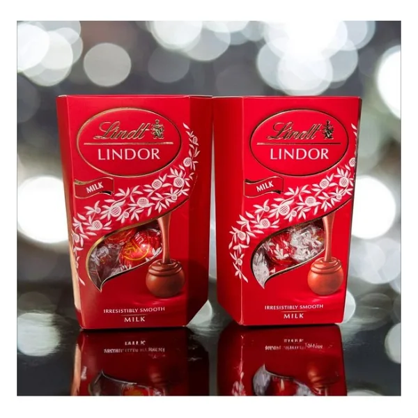 Lindt Lindt Lindor Cornet Milk Çikolata 137 gr x 2 Paket
