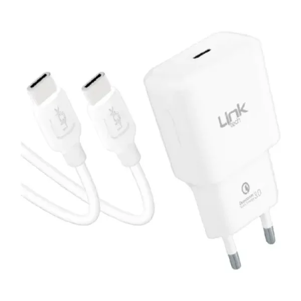 LinkTech T455E 20 W Type-C Kablolu Hızlı Şarj Aleti