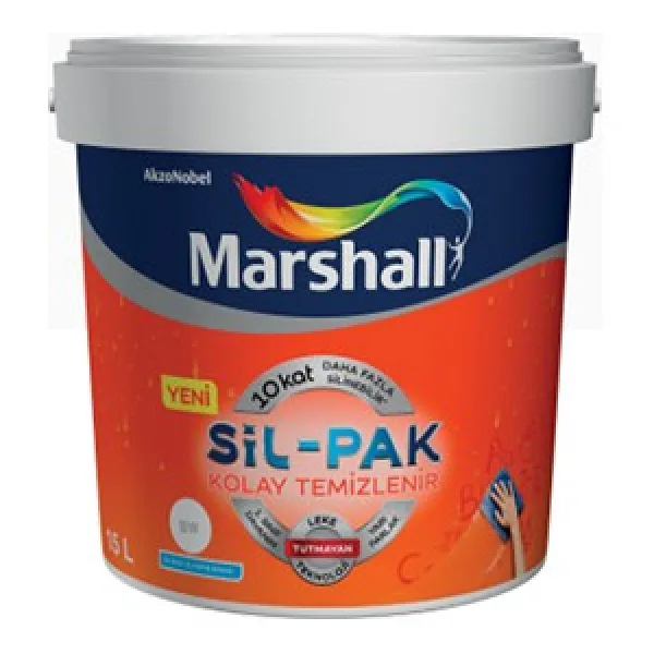 Marshall Sil-Pak Silikonlu 2.5 lt İç Cephe Boyası - Şifon