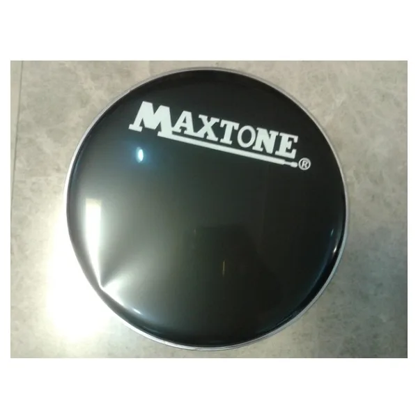 Maxtone 16" Black Drum Head 0.188MM Çin - Siyah