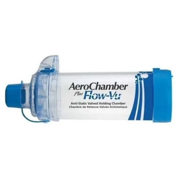Medikalcim Plus Flow - Vu Mavi Ağızlıklı +5 Aerochamber