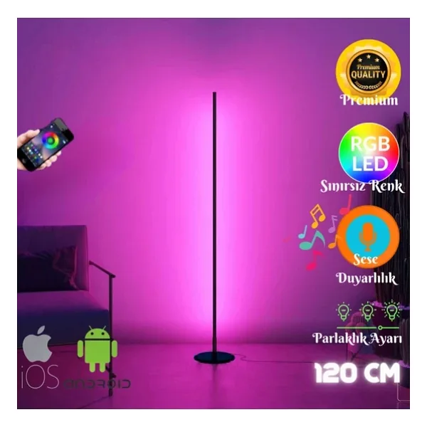 neeko - Telefon Kontrol - Oda Aydınlatma Sistemi Full Rgb - Full Renk - Çok Özellik