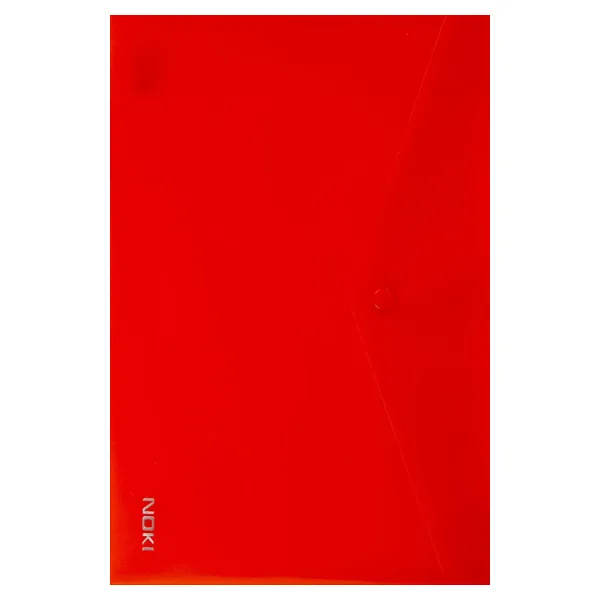 Noki Çıtçıtlı Dosya Evrak Zarfı Kırmızı Çıtçıtlı Dosya 12 Li Paket