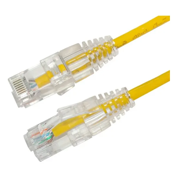 ODS C6-UTP-LSZH-YEL 1MT UTP CAT6 PATCH CORD LSOH SARI 4x2x24# 24 AWG
