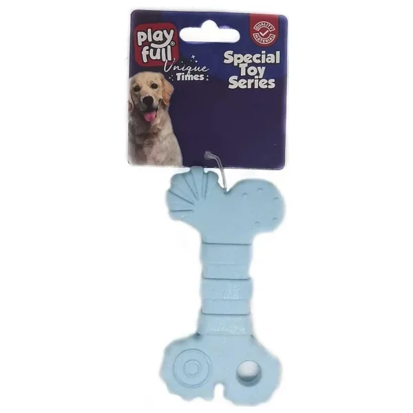 Playfull Pf-4031 10x5,5 cm Kemik Şeklinde Plastik Köpek Oyuncağı