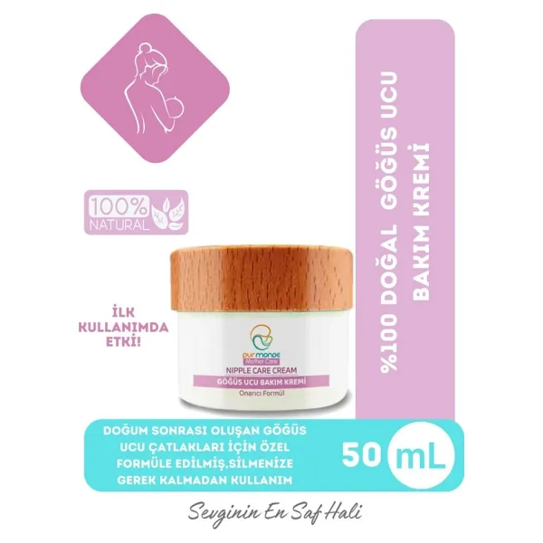 Pur Monde Doğal Göğüs Ucu Kremi 50 ml