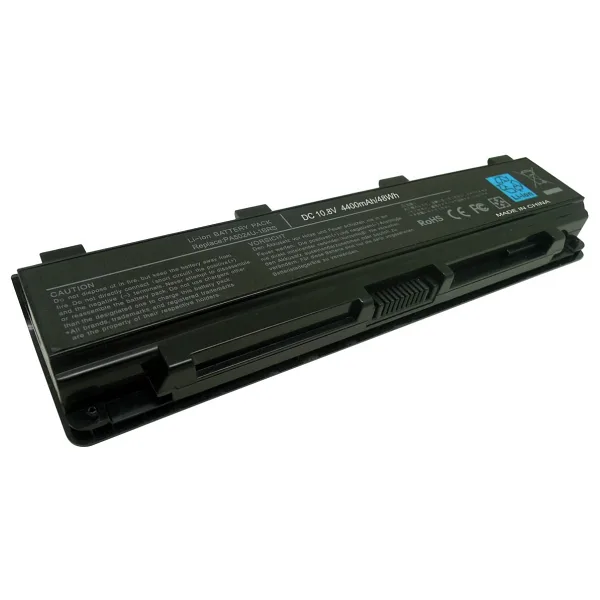 RETRO Toshiba Dynabook Satellite C850, PA5024U-1BRS Notebook Bataryası - Siyah - 6 Cell
