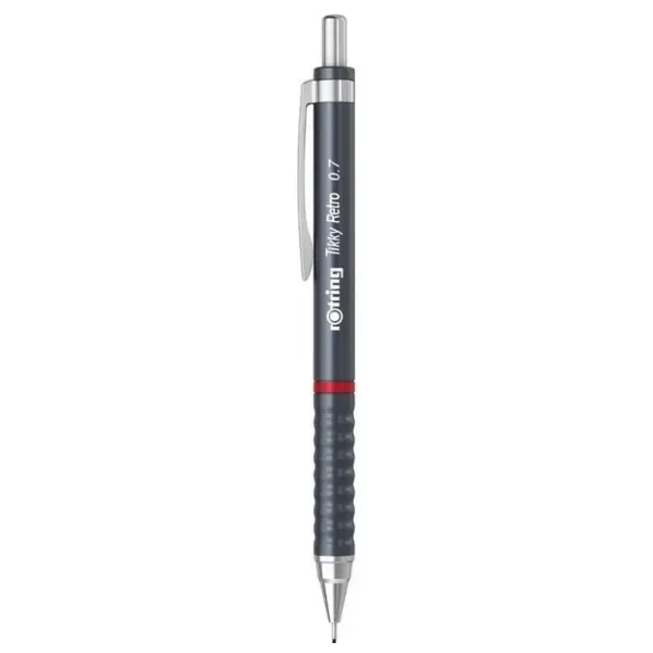 Rotring Tikky Retro Gri 0.7 mm Versatil Uçlu Kalem