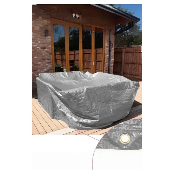 sizenelazım (1m x 1m x 1m) Beyaz Bahçe Mobilya Koruma Örtüsü Su Geçirmez Branda