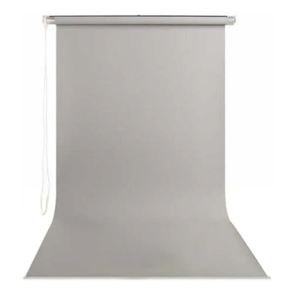 Stil Fon 130cm x 200cm Portre Gri Fon Perdesi Seti