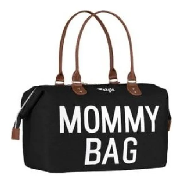 Stylo Mommy Bag USA Siyah Anne Bebek Bakım Çantası