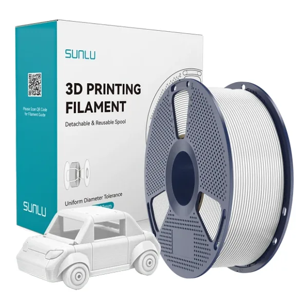 Sunlu Petg Filament Beyaz - 1kg 1.75MM