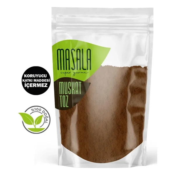 Super Gurme Masala Muskat Toz 50 gr - Nutmeg Powder (Menşei; Hindistan)