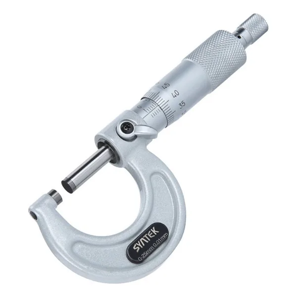 Syntek 0-25 mm 0.01 mm Mekanik Mikrometre