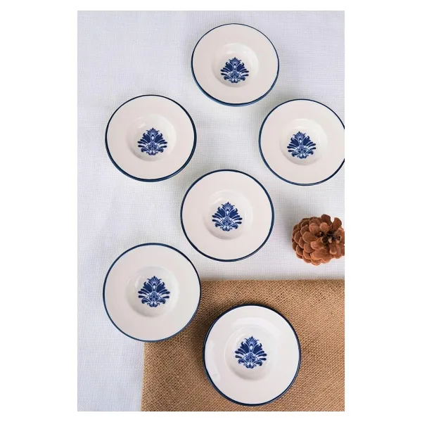 tabakevi Tabak Evi Porselen Stella Çay Tabağı Seti 12cm 6 Parça BNS6CTPRS1214