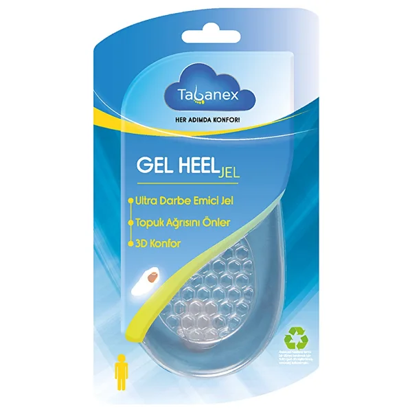 Tabanex Erkek Topuk Jeli Tabanlık