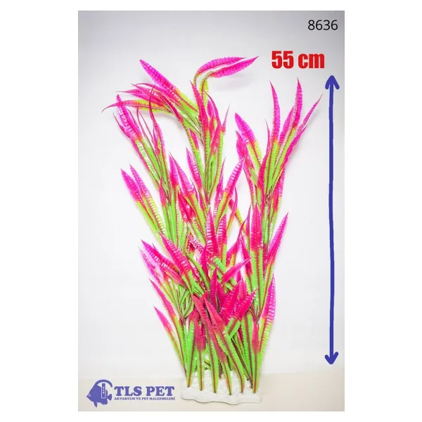 Tls Yapay Akvaryum Bitkisi Dekoru 4008 55 Cm