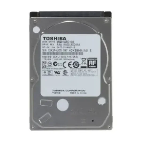 Toshiba MQ01ABD100 SATA 2.0 5400 RPM 2.5" 1 TB Harddisk