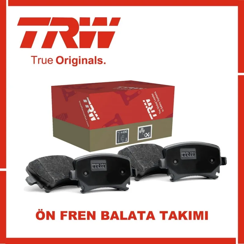 Toyota Auris 1.6 2013-2018 Trw Ön Fren Balatası