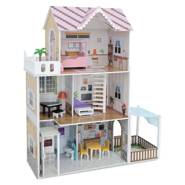 Vardem 3 Katlı 15 Parça Aksesuarlı Ev Set 120X104X36.4CM