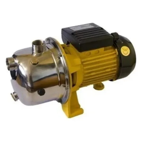 Vortex VPİ100 Inox Paslanmaz 1 Hp 220V Krom Milli Çelik Fanlı Jet Pompa - Bakır Sargı