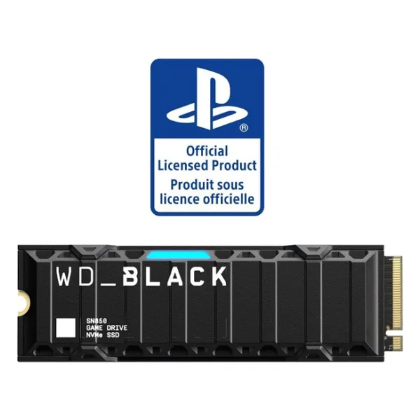 WDigital Ps5 Game Drive Wd Black SN850 1tb M2 Ps5 HDD SSD Gen4