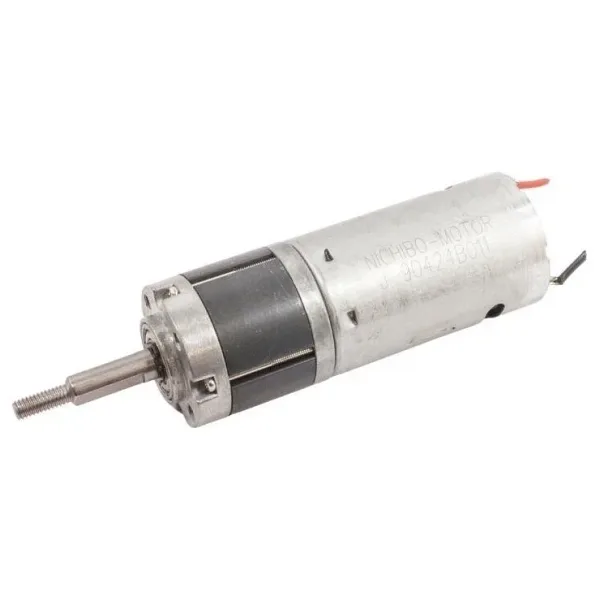 12V 1000RPM 28mm Planet Redüktörlü Kısa DC Motor - Vidalı Milli