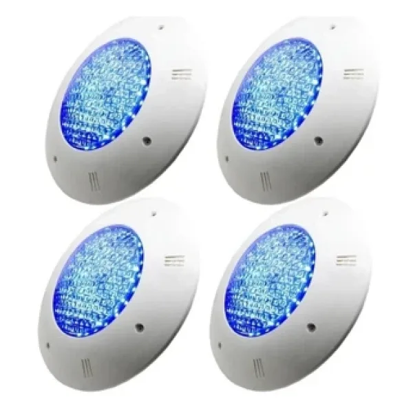 4 Adet 30 Watt 12 Volt Led Mavi Sıva Üstü Havuz Lambası Tenda