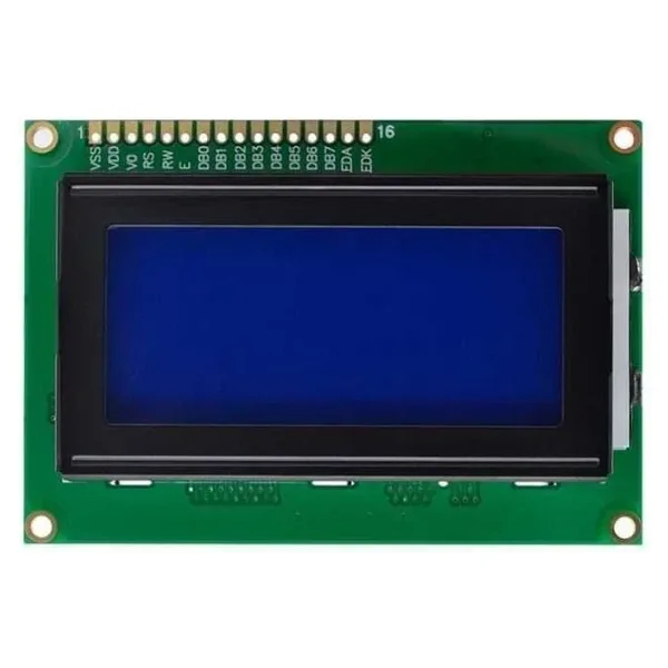 4X16 LCD Ekran Mavi