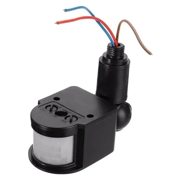 AC 220V 180° Hareket PIR Sensörü - Otomatik Lamba Sensörü