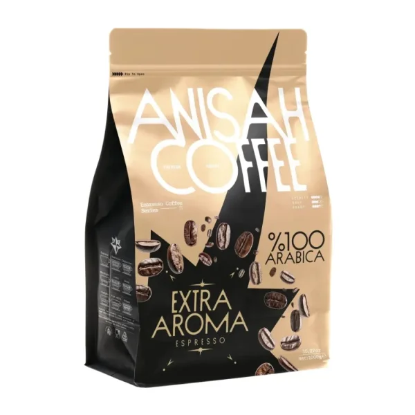 Anisah Coffee Extra Aroma Espresso Çekirdek Kahve 1000gr - 1 kg
