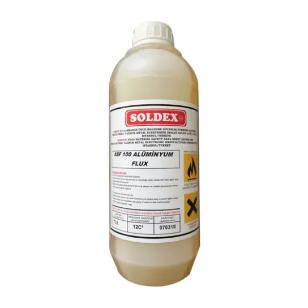 Asf-100 Alüminyum Flux Lehim Suyu - 1 Litre