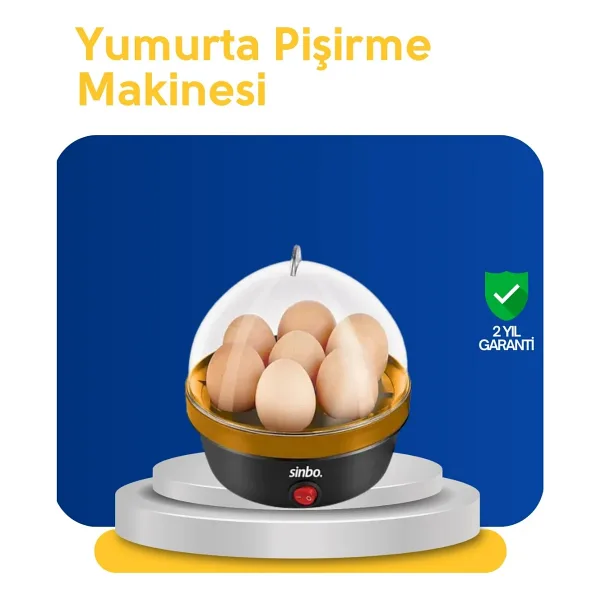Astraltech Otomatik Kapanma Özellikli Yumurta Pişirme Makinesi 7 Kapasiteli
