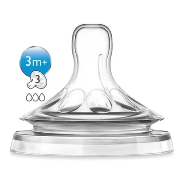 AVENT Philips Natural Biberon Emziği 3 Ay 2li