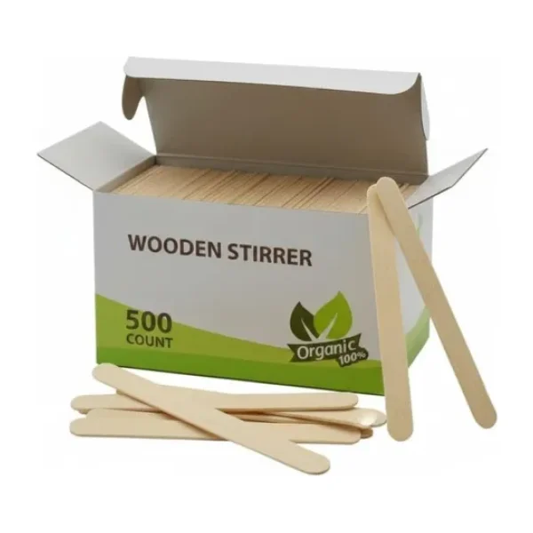 Bambu Tahta Karıştırıcı 500'Lü