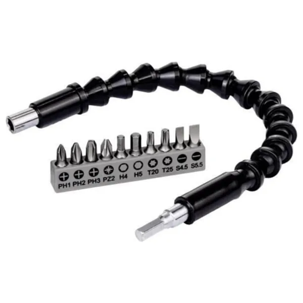 Bosch 2608522377 10 Parça Vidalama ve Uzatma Adaptörü Seti
