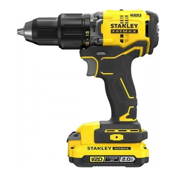 Çantalı Stanley SBD715D2K 18 V 2 Ah Çift Akülü Darbeli Matkap - Orijinal ambalajında