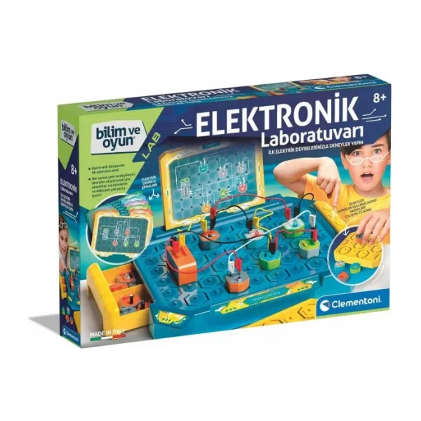 Clementoni Bilim ve Oyun Elektronik Laboratuvarı 64328