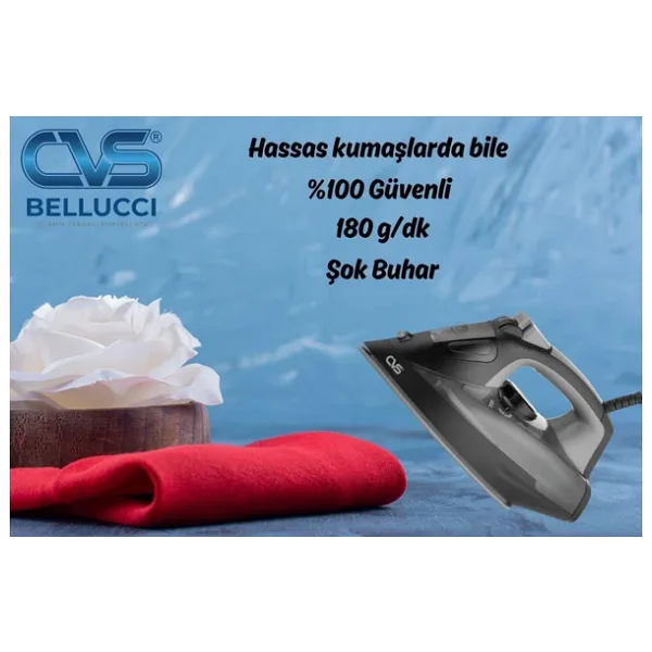 CVS DN 5480 Bellucci 2600 W Buharlı Ütü
