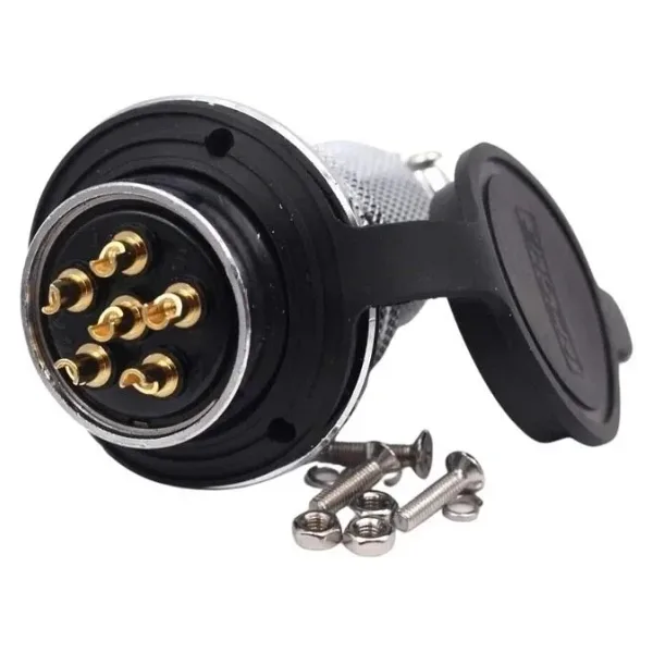 DF30 6 Pin 30mm Su Geçirmez Konnektör Takımı